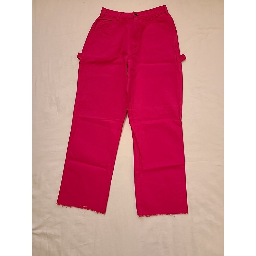 Vintage Y2K Dickies Women's 10/ 30 Pink Carpenter Painter Pants Skater